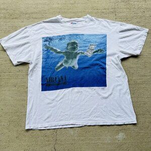 90s White Vintage Nirvana